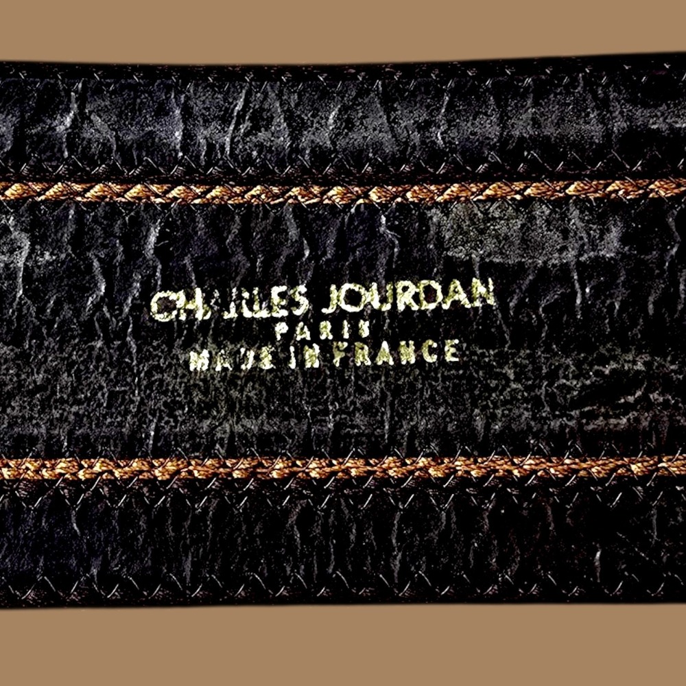 Vintage Charles Jourdan Paris Patchwork Python & Lizard Belt | Size 75 | Made in - Picture 2 of 16